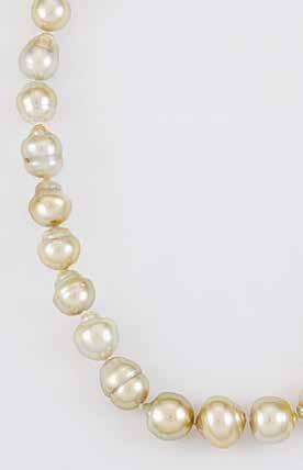 BAROQUE PEARL NECKLACE WITH