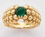 Estate Jewelry - one of a kind pieces FRED LEIGHTON RING The eminent designer shapes 18kt Gold like a Renaissance