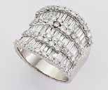 White Gold eflects its dazzle further. $6,248 2,499 2 CT TW ETERNITY BAND PLATINUM. SIZE 4 1/2.