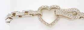 #1668 #6049 Estate Jewelry - one of a kind pieces 86 #1570 5.5 CT DIAMOND BRACELET Channel-set princess-cut gems in platinum.