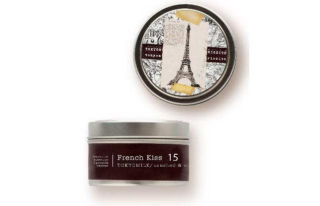Set the mood in your hotel room (TokyoMilk) TokyoMilk French Kiss Travel Candle No. 15 ($12, tokyo-milk.