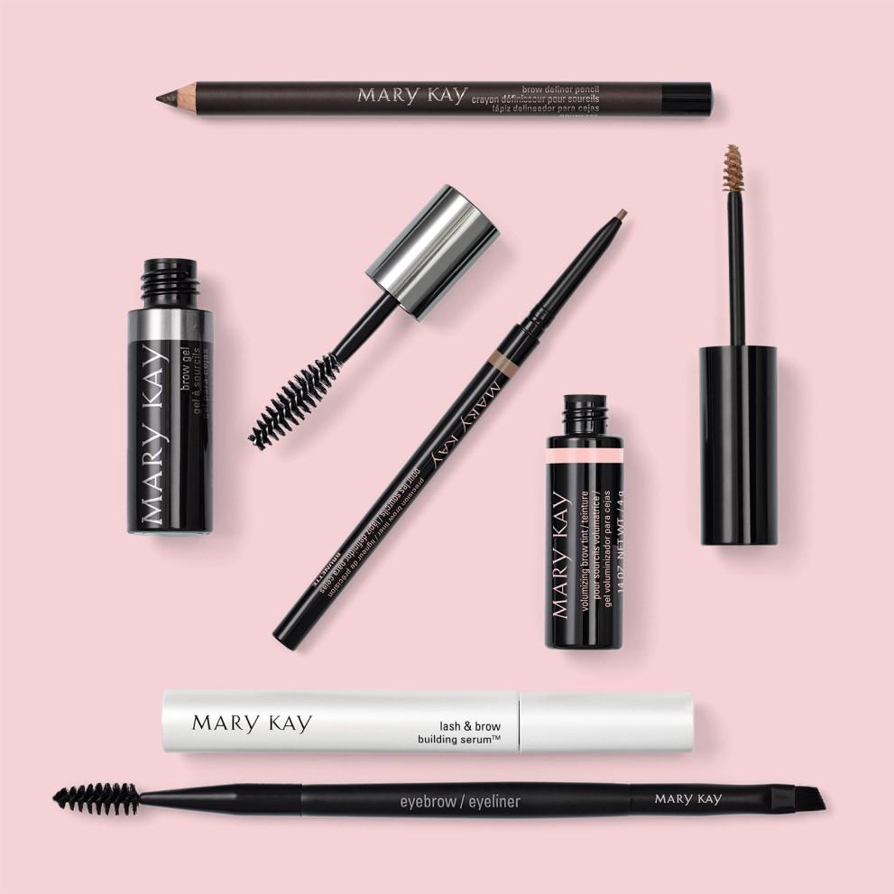 $65 - Brush Essentials: 5-piece Mary Kay brush collection in portable clutch & Brush Cleaner J. $84 - Wow from Lash to Brow: NEW!