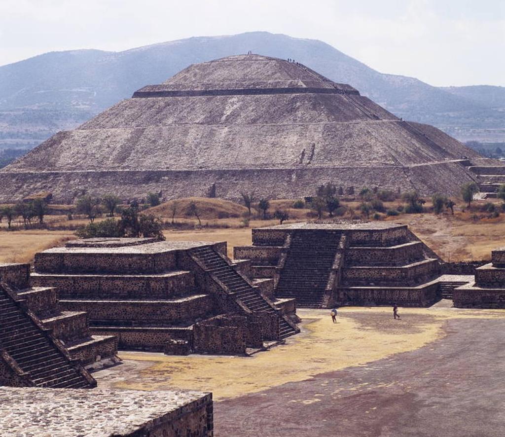 Source 1: The Ancient City of Teohituacan Construction at Teotihuacán began around 150BC, and continued until 250AD.