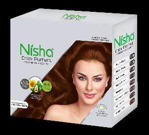 Nisha Crème Hair Color Gives your hair a perfect shade with the benefits