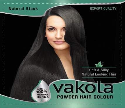 5gms pack Vakola Powder Hair Color A unique henna based hair color enriched with special herbs,