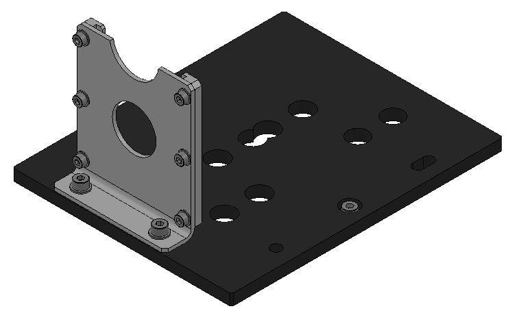 3 x 2 Slide Mount Adapter Baseplate There are eight pairs of tapped fixing holes (11) on the baseplate (1) and the slide mount (9) is fixed, when the baseplate is supplied as new, to the first pair
