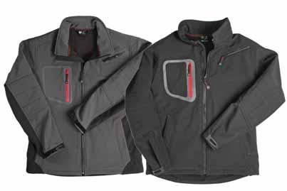 Weight sturdy 340 g/m² and has a rugged inside. Hood, pockets and a full zipper is included in the jacket.
