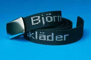 Accessories Polyester belt Black with grey text or or blue with
