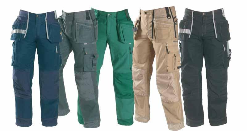 The best looking and practical trousers on the market!? Use fitting long knee pads order no: 972 290 and 972 292!