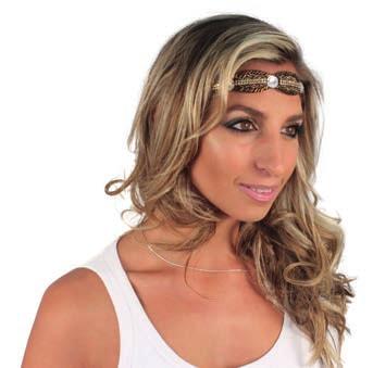 The back of the headband has a double-stretch cord to allow a comfortable fit for all.