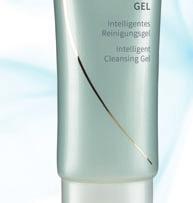 Intelligent cleansing gel Cleanses thoroughly