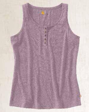 Tops Lockhart Tank Top 102453 SLIGHTLY FITTED 5-ounce, 60% cotton/40% polyester jersey Slightly loose for a comfortable