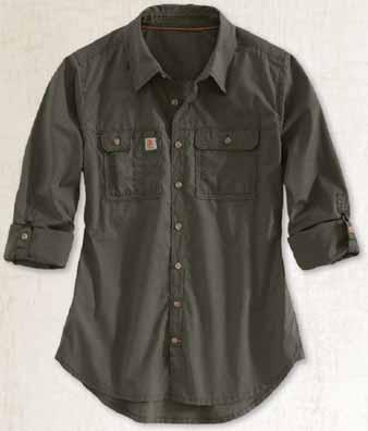 Tops Force Ridgefield Shirt 102473 RELAXED FIT 3-ounce 60% polyester/40% cotton FastDry technology for quick wicking Stain Breaker technology