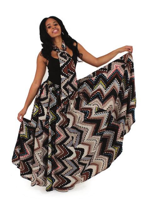 C-WF439 Style 1 Style 3 Style 4 Kente Off-The-Shoulder Dress Fits up
