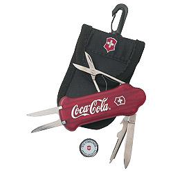 cleaner, nail file, and bottle opener. n indispensable companion on the golf course and off. O-OL logo printed in white on one side.