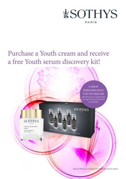 00 per unit YOUTH CREAMS COUNTER POSTER (#650623) $15.