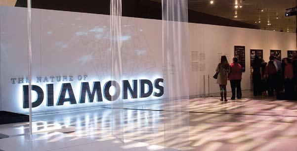 The American Museum of Natural History is proud to revive its award-winning exhibition, The Nature of Diamonds, a comprehensive exhibition which explores the human fascination with diamond, delving