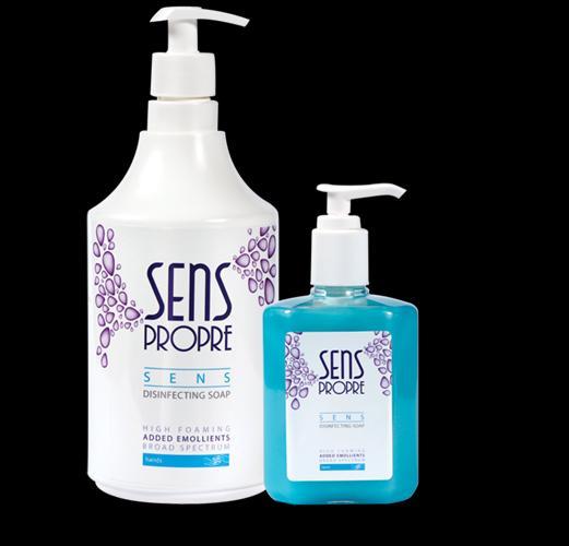 SENS SENS is a brad spectrum disinfecting liquid hand wash.