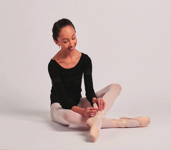POINTE SHOES Once your teacher feels you are ready to go en pointe, you will be required to have a pre-pointe assessment at a physiotherapist to deemed in good physical