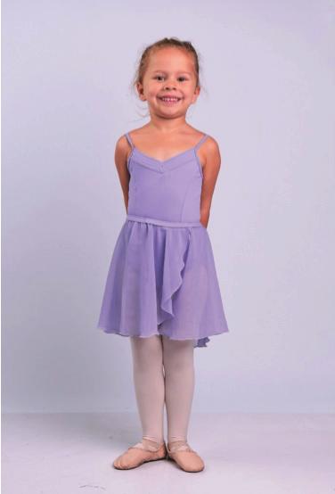 RAD CLASSICAL BALLET Girls Uniform Preliminary, Pre Primary & Primary Bloch RAD Lilac Leotard (Rosa style) Bloch RAD Circle Georgette skirt Full-sole Ballet Shoes with Elastic (can be either leather,