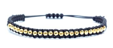 Cord GP 1067-08 Ruby Jade GP 1017-81 Grey Cord SS LIVA Gold Plated Sterling Silver or Sterling Silver Beads with Semi-precious Stones on Cord DKK: 615 : 82 MARIUS 6mm Matt Black Onyx, Sterling Silver