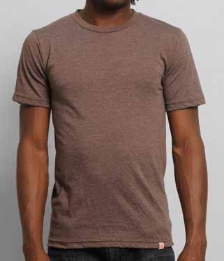 Odor-resistant Indus Blended Tee 50% Organic Cotton 50%