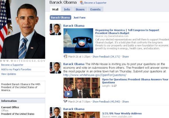 73 Obrázok 18 - Ilustrácia virálneho marketingu 3 Zdroj: Internet - Google Pictures Obama pouţíval svoj osobný profil ako komunikačné okno k mnohým skupinám.