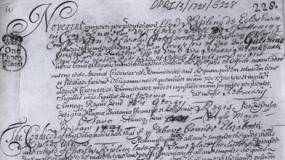Charles married Elizabeth Bell in 1717 at Staindrop, presumably having returned from Gateshead on inheriting the family farm 12.