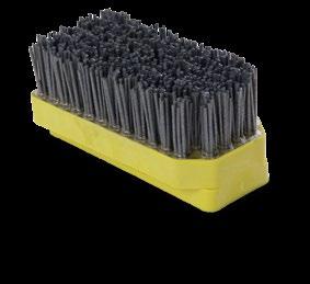 BRUSHES - FILO D DIAMOND WIRE BRUSHES (FILO D) USED TO CREATE VERY IRREGULAR FINISHES ON