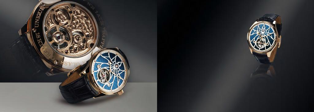 Tourbillon tomorrow Designed for the 25th Anniversary of the company By making this watch the designer Alexander Shorokhov remained true to his principles.