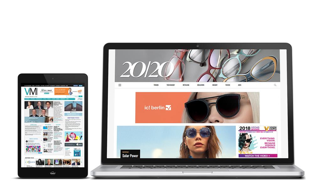 Digital Opportunities 20/20 and Vision Monday online are the ECP s on-the-go, mobile-optimized sources for industry news, trends and information. 2020mag.