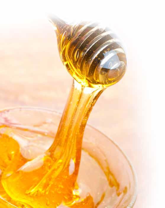 HONEY Honey extract has moisturizing function. It intensively nutrifies hair bulbs as well as hair skin.