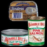 20 Chicken, Shrimp Food - Tuna - Sea Food Brunswick Sardines Oil 100 3.75 oz 86.99 0.