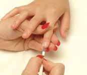 Gel Nails (Light-Cured) D Apply nail forms to all nails; refer to procedure in this chapter, page