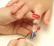 natural oils for adhesion. C Apply gel primer to natural nails to enhance adhesion.