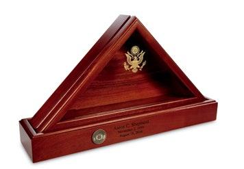 d Flag Case Base g Cocoa Memorial Mantel Clock Hardwood Urn Walnut Flag Case Base 270136 Cherry
