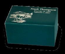 personalization Only Times New Roman font style available h Painted Bronze Chest Sheet Bronze Urn 148357