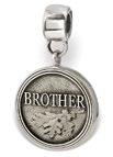 Crafted in sterling silver* If desired, you can arrange for your funeral professional to place cremated remains inside the piece Will work with most popular bead companies products Can be utilized as