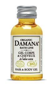 recognised as organic DAMANA Organic Bath Line had to meet requirements specified by ECOCERT, a