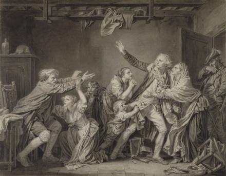 Rococo to Revolution: 18th-Century French Drawings from Los Angeles Collections July 1 September 21, 2014 The Father's Curse: The Ungrateful Son, about 1778. Jean-Baptiste Greuze (French, 1725-1805).