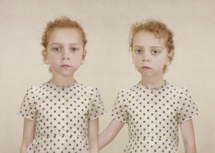 Convergences: Selected Photographs from the Permanent Collection July 8 October 19, 2014 Sasha and Ruby, 2005. Loretta Lux (German, born 1969).