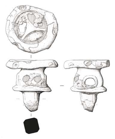 copper-alloy terret and rein-ring.