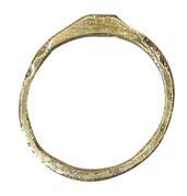 Boxley, Kent: gold oval brooch.