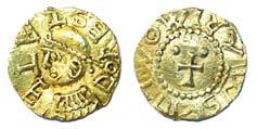Langport, Somerset: copper-alloy half-follis of Justinian I. 537.