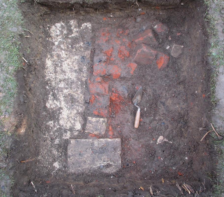 Natural was not found, but due to time constraints, excavations were halted at this level and the test pit was recorded and backfilled. All the pottery excavated from ACL/14/8 dates as Victorian.