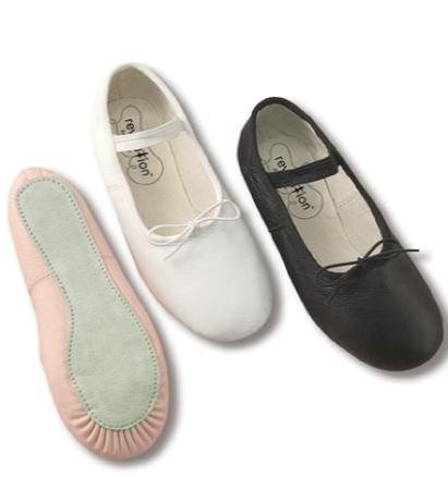 Full Sole Beginner Ballet Entry level Full sole ballet shoe in soft leather with full cotton lining. Ultraflexible full suede sole.
