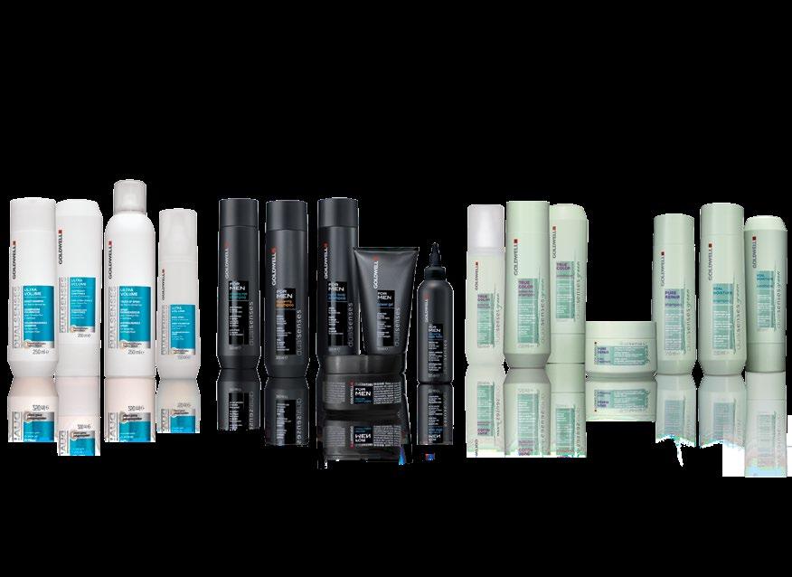 The assortment makes your daily salon life easier and supports your business by offering complementary home care products.