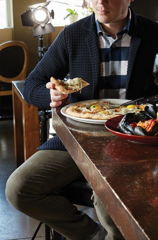 ELEVATED CASUAL OUTFIT AT TAVOLO LUNCHTIME AT TAVOLO BRINGING ITALY to OAKVILLE, daily.