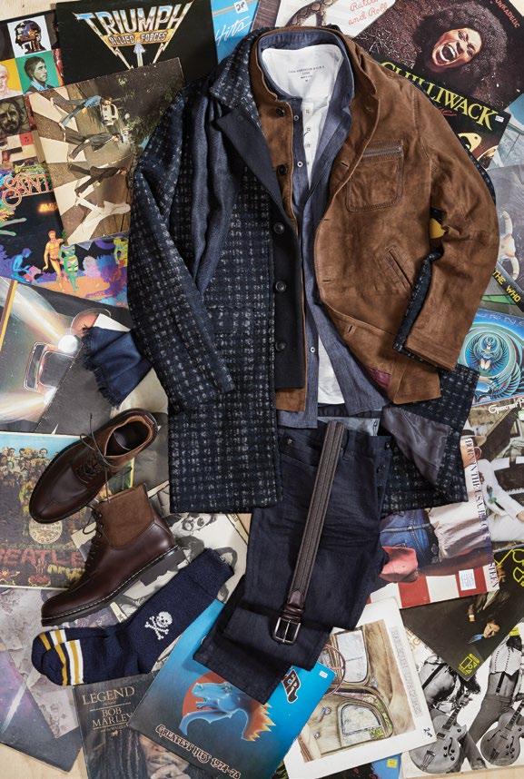 THE ROCK & ROLL OUTFIT 7 8 6. JOHN VARVATOS Wool Topcoat, $898.