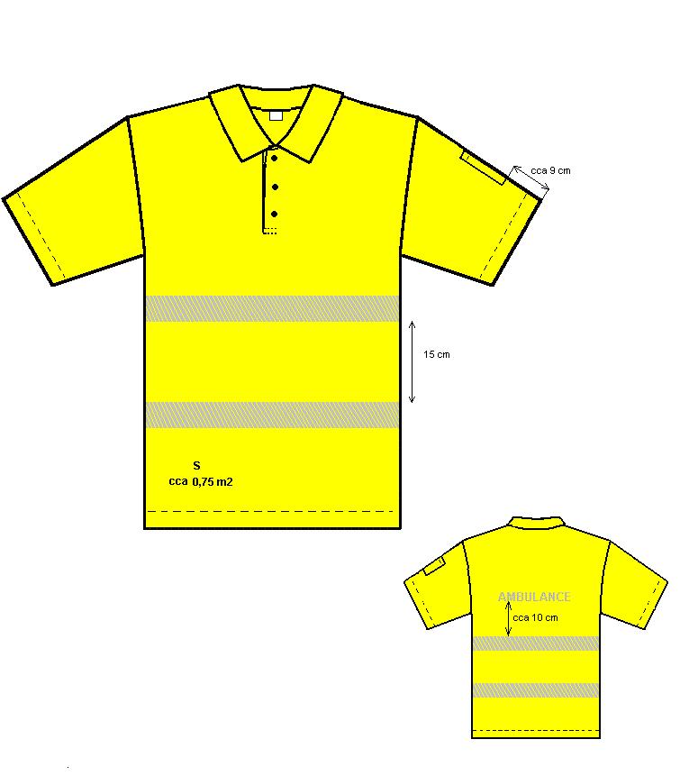 2) AMBULANCE Polo-shirt Polo-shirt with short sleeves